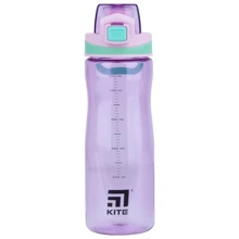 Пляшечка для води Kite, 650 мл, фіолетова: Тип Бутылка