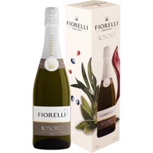 Ігристе вино Fiorelli Moscato Spumante Dolce VSQA, біле солодке, 0.75л 7%, у подарунковій упаковці (ALR16547): Об'єм, л 0.75