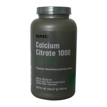 GNC Calcium Citrate 1000 mg 180 caps: Пол Унисекс