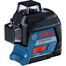 Лазерний нівелір Bosch GLL 3-80 Professional (0601063S00) + кейс: Тип Лазерные