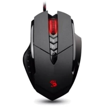 Мышь A4 Tech Bloody V7 M Black: Интерфейс подключения проводная USB