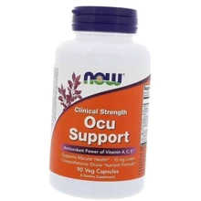 NOW Foods CLINICAL OCU SUPPORT 90 VCAPS Підтримка зору: Форма випуску капсули