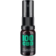 100 CBD 10% 60 доз 1000 мг CBD 10 мл мята в стеклянном флаконе: Форма выпуска Спреи