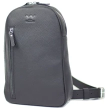 Чоловіча сумка-слінг The Wings чорна (TW-Chest-bag-black-flo): Стать Чоловік