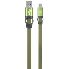 Кабель Gelius USB Cable to microUSB Pro Flexible Pine Green (GP-UC07m): Тип USB Cable - microUSB