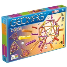 Geomag Color 127 детали | Магнитный конструктор Геомаг: Количество деталей, шт. 121