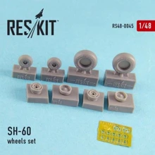 Смоляные колеса RESKIT для вертолета SH-60 (все модификации) RS48-0045: Производитель RESKIT