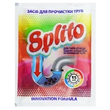 Средство Splito для прочистки труб для горячей воды 70 г (4820049382112): Производитель Splito
