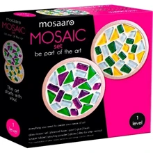 Набор для творчества mosaaro стеклянная мозаика Подставка для чашек 2 шт (MA1001): Производитель Mosaaro