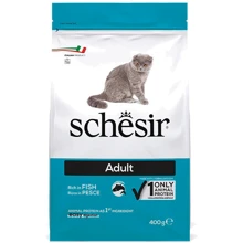 Сухой монопротеиновый корм Schesir Cat Adult Fish для взрослых котов с рыбой 0.4 кг (53806): Тип Сухой корм