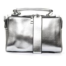 Женская сумка кросс боди Fashion серебристая (32989): Пол Женский