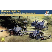 Набор ITALERI немецких пушек: Pak 35, Pak 40, Flak 38 IT7026: Производитель ITALERI