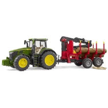 Автомодель Bruder Трактор John Deere з причепом та маніпулятором (03154): Виробник Bruder