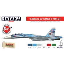 Набір фарб Hataka Hobby Основний Су-33 "Flanker-D", 6 шт.: Виробник Hataka Hobby