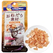 Лакомство для котов CattyMan Chicken Meat кусочки филе с курицей 25 г (56159): Вид Снеки