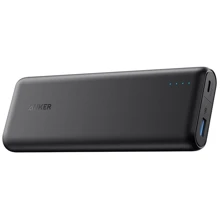 Внешний аккумулятор ANKER Power Bank PowerCore Speed 20000mAh Black (A1275011): Количество USB 1