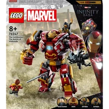 LEGO Super Heroes Marvel Халкбастер: битва за Ваканду (76247): Количество деталей, шт. 385