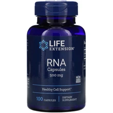 Life Extension RNA Capsules, 500 mg, 100 Capsules Рибонуклеиновая кислота: Форма выпуска Капсулы