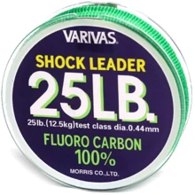 Флюрокарбон Varivas Fluoro Shock Leader 30m 25LB 0.440mm: Тип Леска
