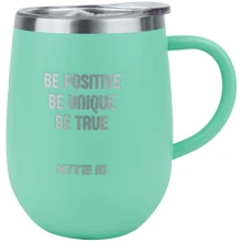 Термокухоль Kite Be positive 360 мл бірюзова (k22-378-02-2): Тип Термокружка