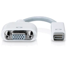 Адаптер ExtraDigital Adapter Apple mini DVI to VGA 0.15m White (KBD1676): Колір білий