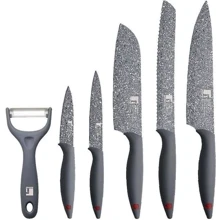 Набор кухонных ножей Bergner Star BG-39325-GY 6 предметjв (00000025206): Наименование Набор кухонных ножей 6 пр.