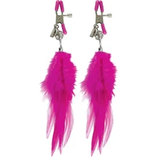 Затискачі для сосків Fancy Feather Nipple Clamps Fetish Fantasy: Виробник Pipedream