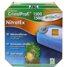 Комплект JBL NitratEx Pad - із вставкою з губки та наповнювачем для видалення нітратів для фільтрів CristalProfi e СР ( е1500-1) 60172 (48556): Виробник JBL