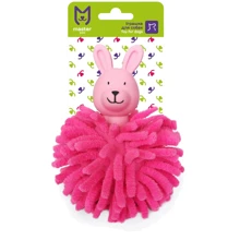 Іграшка для собак MasterZoo Кролик 10.6х10.6х15.5 см рожевий: Виробник MasterZoo
