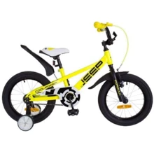 Велосипед 16" Formula JEEP 14G St с крылом Pl 2019 (желтый (м)): Диаметр колес, дюймов 16