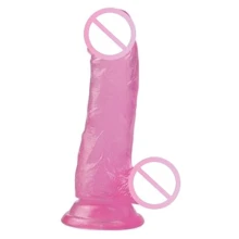 Фаллоимитатор LoveToy Jelly Studs Medium Pink: Назначение Вагинальные