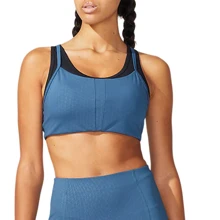 Спортивний топ Asics W Luxe Traveler Bra 2032B500-407 40 синій: Сезон Всесезон