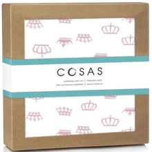 Наматрасник непромокаемый Cosas Water Sheet Crown Rose 70х120 (4822052071670): Тип крепления На резинках