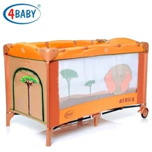 Кроватка-манеж 4Baby Vegas Continental Africa (оранж): Производитель 4baby