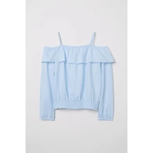 Топ H & M 6410088 170 см блакитна: Тип Блузи