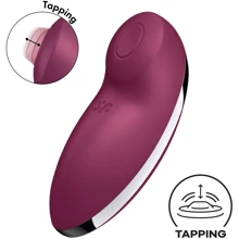 Вібростимулятор-пульсатор Satisfyer Tap & Climax 2 Red: Для кого Для жінок