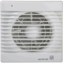 Витяжний вентилятор Soler & Palau DECOR-200 C: Призначення побутовий