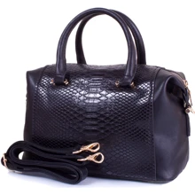 Жіноча сумка саквояж Amelie Galanti чорна (A981067-1-black): Стать жіночий