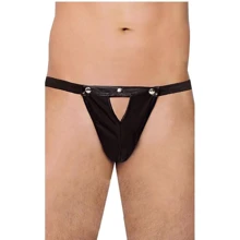 Мужские трусы SoftLine - Thong 4507, S-L (black): Для кого Для мужчин