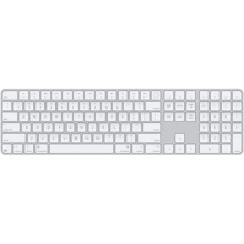 Аксессуар для Mac Apple Magic Keyboard with Touch ID and Numeric Keypad for Mac USB‑C White Keys (MXK73) 2024: Тип аксессуара Клавиатуры