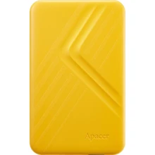 Внешний жесткий диск Apacer AC236 1 TB Yellow (AP1TBAC236Y-1): Размеры, мм 128.5 x 79.4 x 11.2