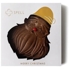 Шоколад Spell молочный с орехами Плитка Санта 90 г (4820207316119): Вес, г 90