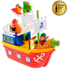 Обучающая игрушка Kiddieland Пиратский Корабль (038075): Возраст от 1 года