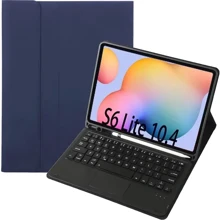 Аксессуар для планшетных ПК BeCover Case Smart Keyboard TouchPad Deep Blue for Samsung Galaxy Tab S6 Lite 10.4 P610/P613/P615/P619 (712362): Цвет синий