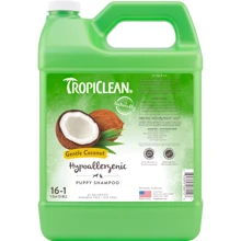 Шампунь Tropiclean Нежный кокос концентрат 1:16 гипоаллергенный с ароматом нежного кокоса 9.5 л (900196): Тип средства Шампуни