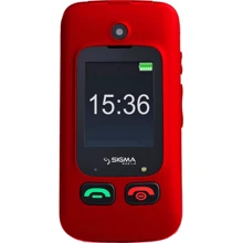 Мобильный телефон Sigma mobile Comfort 50 Shell DUO Black-Red (UA UCRF): Дисплей 2,4’’ QVGA, 240x 320 Пикс, TFT
