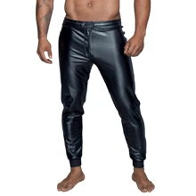 Мужские треггинсы Noir Handmade H063 Powerwetlook treggings Вlack, XXL: Для кого Для мужчин