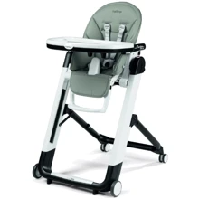 Стульчик для кормления Peg-Perego Sesta Follow Me Ice серый (IH03000000BL73): Тип классический стульчик