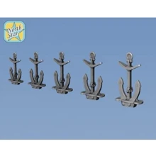 Набір Northstar Models класичних якорів 5 розмірів 10 шт. (NSA350157): Виробник Northstar Models