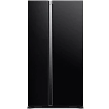 Холодильник Side-by-Side Hitachi R-S700PUC0GBK: Расположение морозильной камеры Сбоку